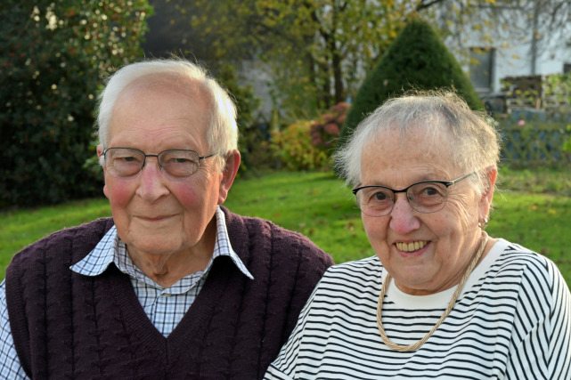 Seit 65 Jahren gehen Gisela und Kurt Werner ihren Lebensweg gemeinsam.